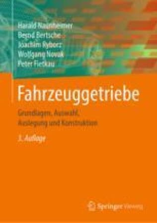 Cover des Fachbuchs Fahrzeuggetriebe