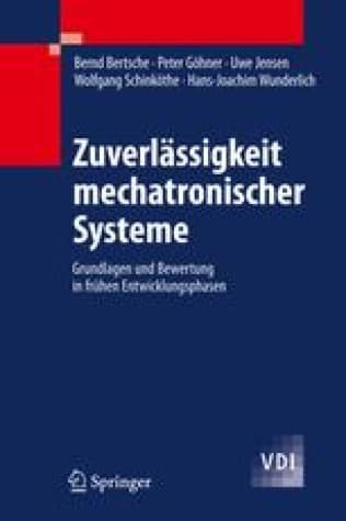 Cover des Fachbuchs Zuverlässigkeit mechatronischer Systeme